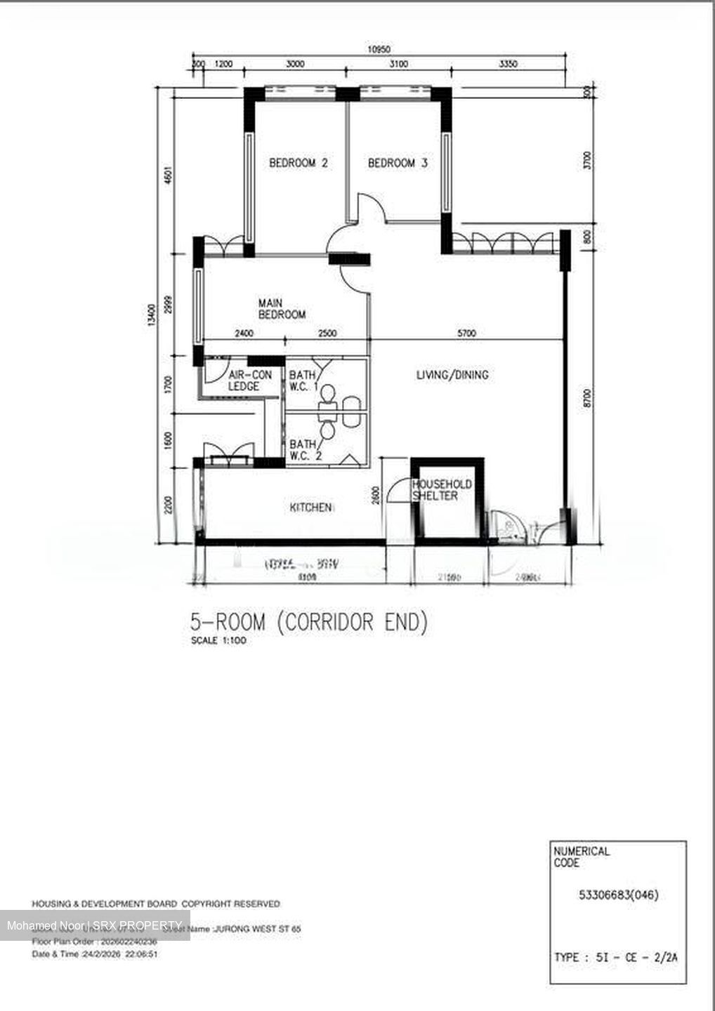 Blk 633 Jurong West Street 65 (Jurong West), HDB 5 Rooms #529248031